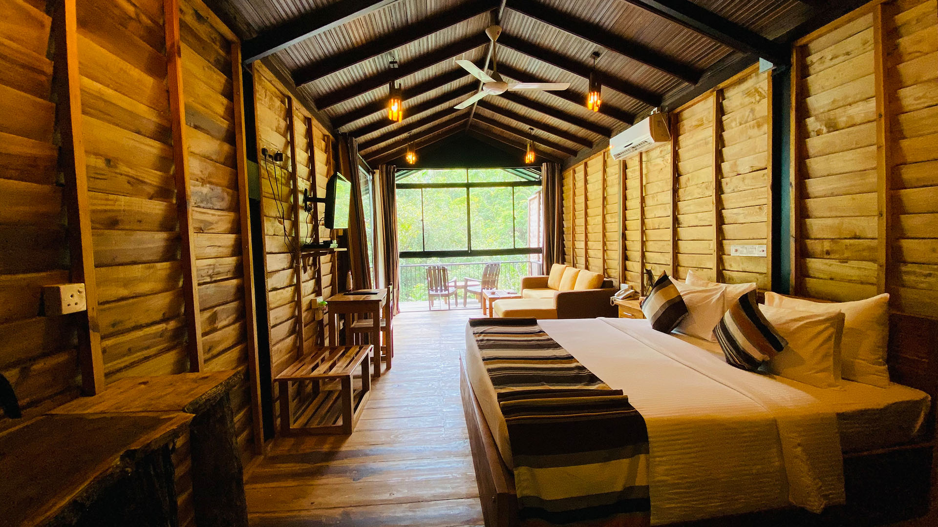 Cabana by the River in The Glenrock Luxury Nature Resort, Belihuloya , Sri Lanka