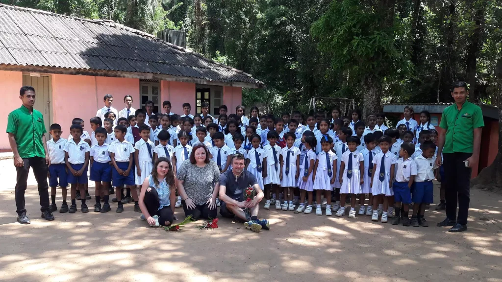 Happy Village program in The Glenrock Luxury Nature Resort, Belihuloya, Sri Lanka